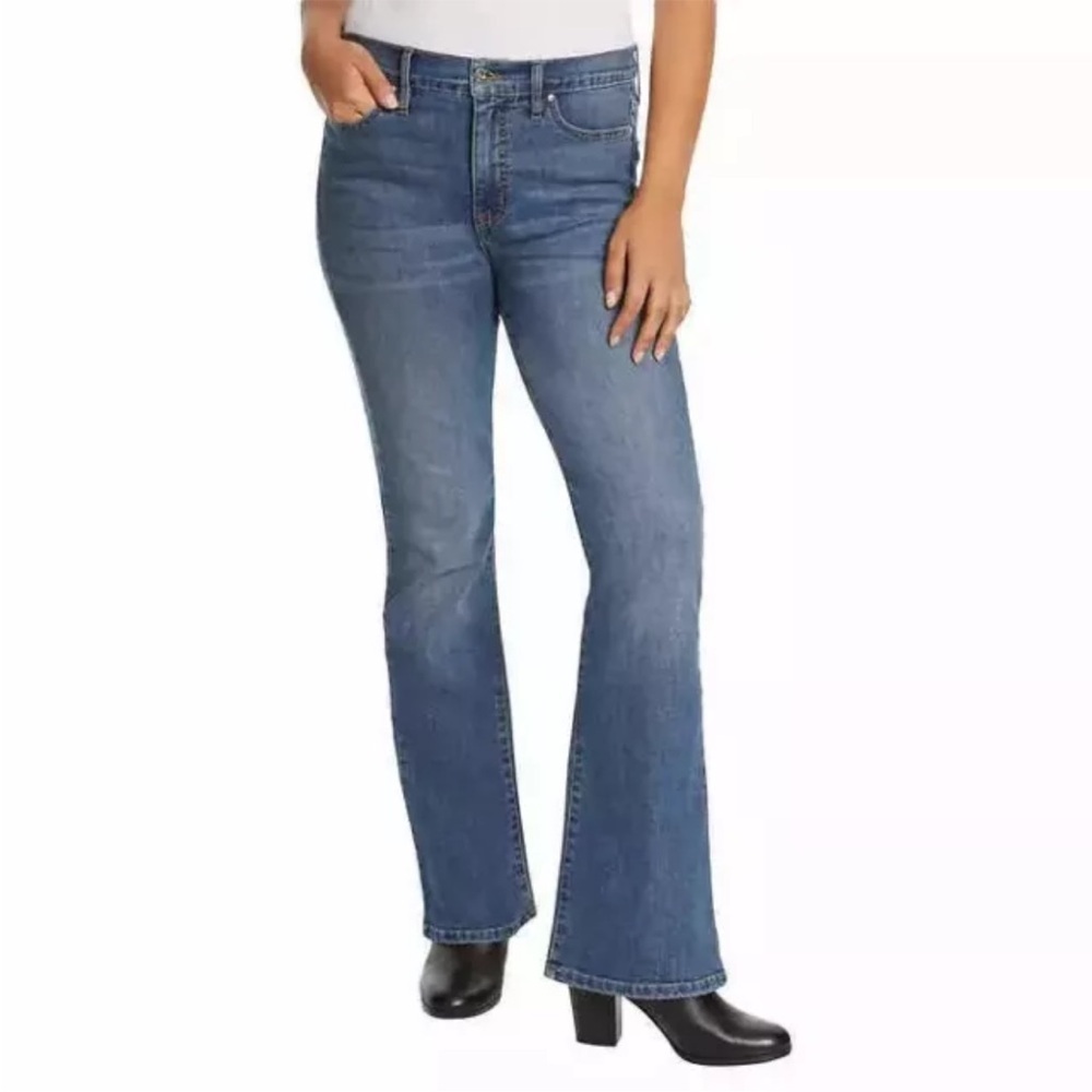 Vintage America Ladies' Bootcut Jean Mid-Rise Stretch Size 6 New
